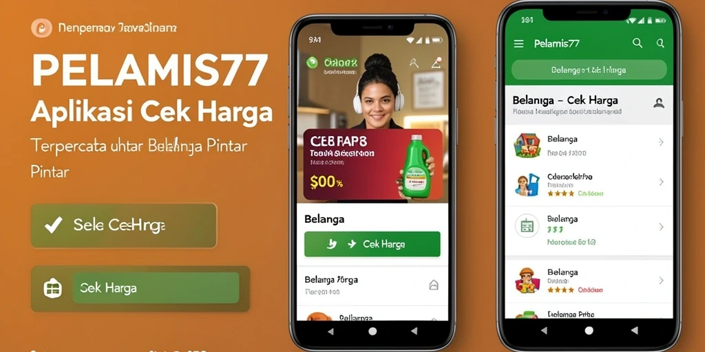 Antarmuka PELAMIS77 yang user-friendly menampilkan fungsi Cek Harga dengan jelas.
